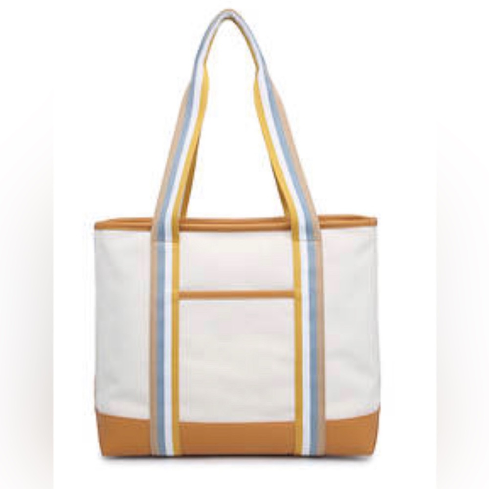 Tuckernuck canvas tote bag. Brand new with tags. neutral colors. Moda Luxe tote.
